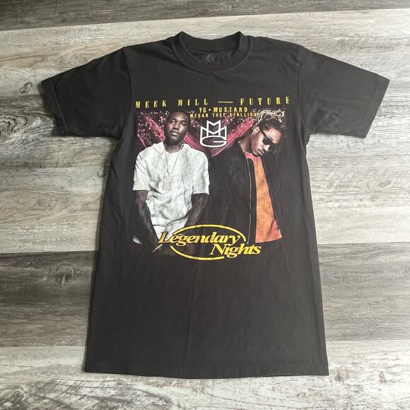 2019 Meek Mill X Future X Meg Thee‎ Stallion Rap concert tour t-shirt legendary - Picture 1 of 7